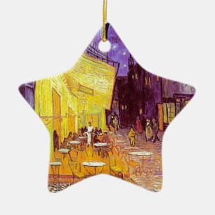 Van- Goghcafé-Impressionist-Malerei Keramikornament