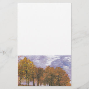 Van- Goghherbst-Fall-Baum verlässt Schicksal