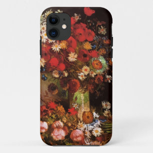 Van Goghmohnblumen, -pfingstrosen und Case-Mate iPhone Hülle