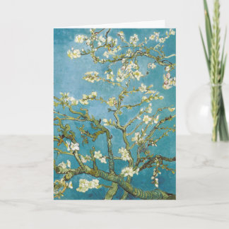 Van Gogh's Almond Blossoms Classic Impressionism Karte