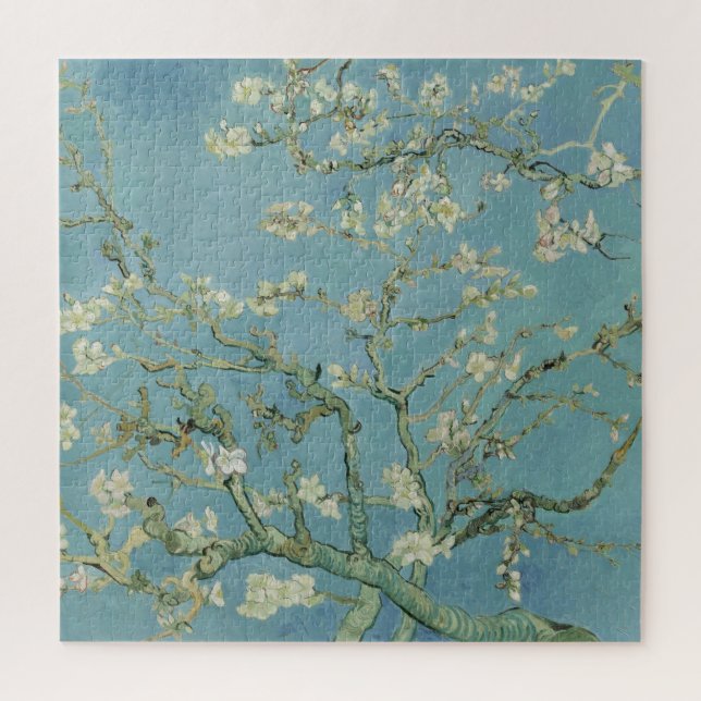 Van Gogh's Almond-Blüten Puzzle (Vertikal)