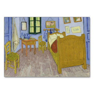 Van Gogh's Bedroom in Arles von Vincent Van Gogh Tischnummer