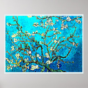Van Gogh's berühmtes Gemälde, Almond-Blüten Poster