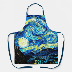 Van Gogh's berühmtes Gemälde, Starry Night Schürze