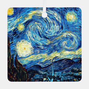 Van Goghs berühmtes Gemälde, Sternennacht, Ornament Aus Metall