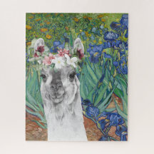 Van Gogh's Ire und der Extravagante Llama