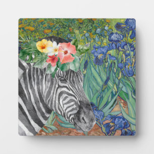 Van Gogh's Ire und Extravagantes Zebra Fotoplatte