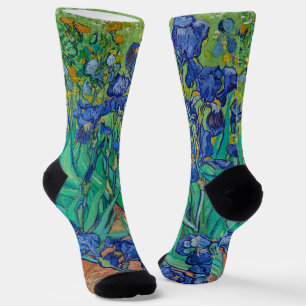 Van Goghs Iris-Socken Socken