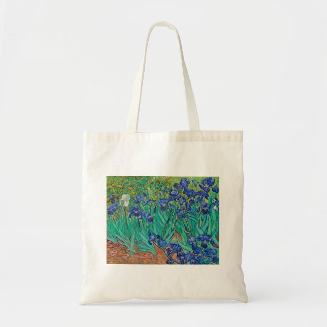 Van Goghs Irises  Tragetasche (Vorne)