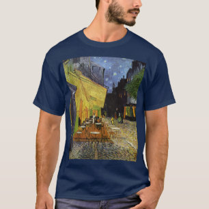 Van Gogh's Night Cafe Navy Blue T-Shirt