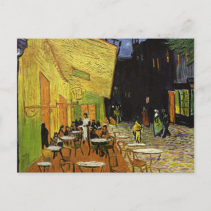 Van Gogh's Night Cafe Postkarte
