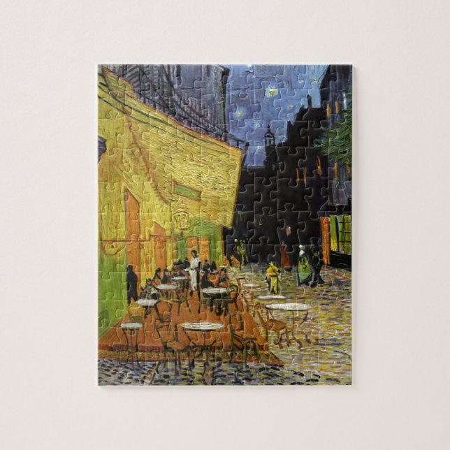 Van Gogh's Night Cafe Puzzle (Vertikal)
