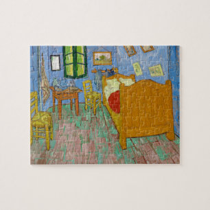 Van Gogh's Schlafzimmer in Arles Malerei Art Puzzle