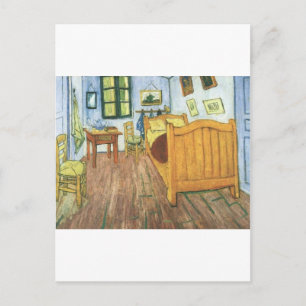 Van Gogh's Schlafzimmer in Arles Postkarte