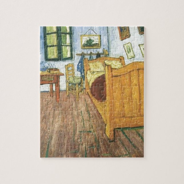 Van Gogh's Schlafzimmer in Arles Puzzle (Vertikal)