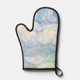 Van Gogh's sky background Ofenhandschuh