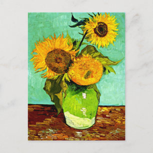Van Gogh's Sonnenblumen (3) Postkarte