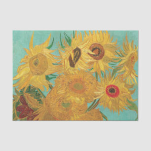 Van Gogh's Sonnenblumen Seidenpapier