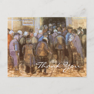 Van Gogh's Staat Lottery Office Postkarte