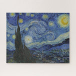 Van Goghs STARRY-NACHT Puzzle<br><div class="desc">Rätsel lösen hilft bestehende Verbindungen zwischen unseren Gehirnzellen zu verstärken. Sie erhöht auch die Generation neuer Beziehungen. Dies wiederum verbessert mentale Geschwindigkeit und Denkprozesse. Jigsaw-Puzzles sind besonders gut für die Verbesserung des kurzen Gedächtnisses. Der Nachthimmel, der von van Gogh in der Sternennacht dargestellt wird, ist mit wirbelnden Wolken, glänzenden Sternen...</div>