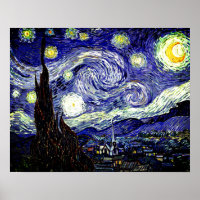 Van Gogh's Starry Night, 1889
