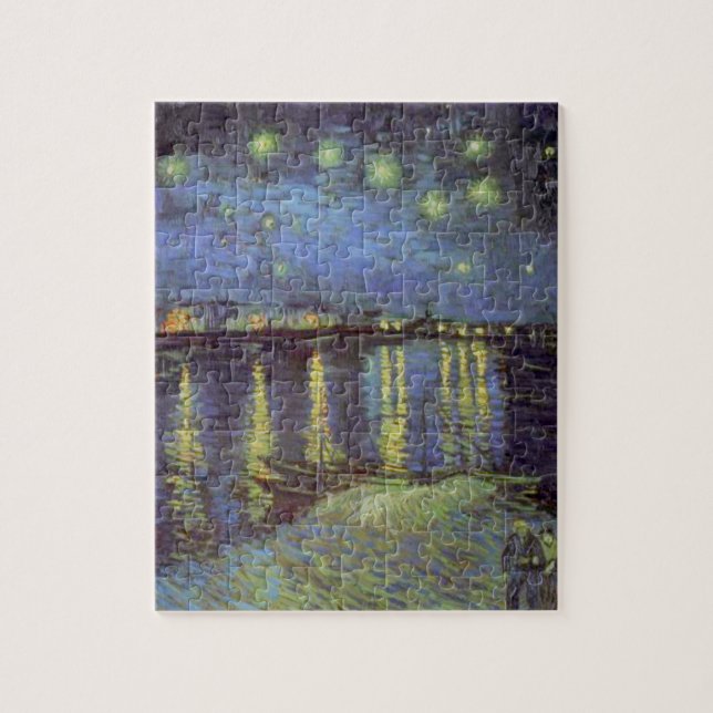 Van Gogh's Starry Night Painting Puzzle (Vertikal)