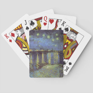 Van Gogh's Starry Night Painting Spielkarten
