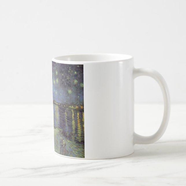 Van Gogh's Starry Night Painting Tasse (Rechts)