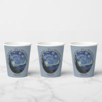 van Gogh's The Starry Night Party Items Collection