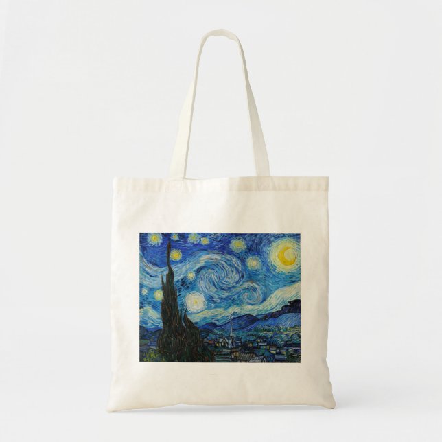 Van Gogh's The Starry Night Tragetasche (Vorne)