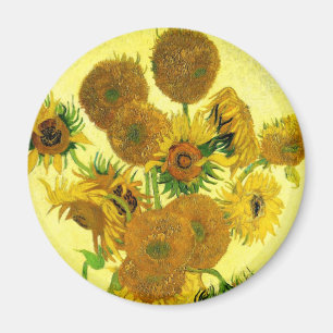 Van- Goghsonnenblume-Magnet Magnet