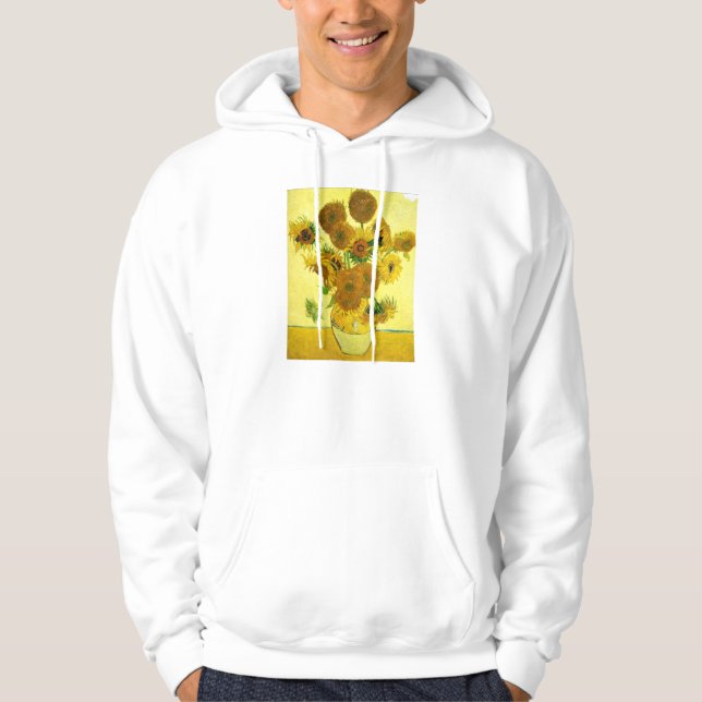 Van- GoghsonnenblumenHoodie Hoodie (Vorderseite)