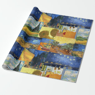 Van Goghtraummalerei-Kunst-Packpapier Geschenkpapier