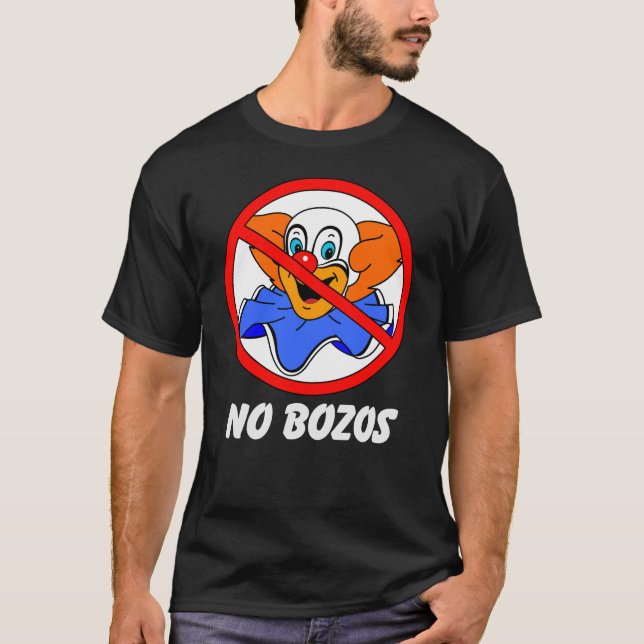 Van Halen No Bozos Funny Logo T-Shirt (Vorderseite)
