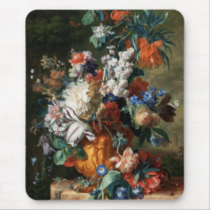 Van Huysums Bouquet der Blume-Mousepad Mousepad