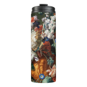 Van Huysum's Bouquet von Blume Art tumbler Thermosbecher