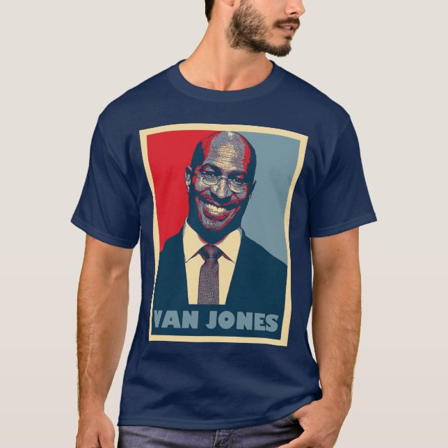 Van Jones Vintage T-Shirt (Vorderseite)