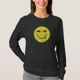 Van Leben Glücklicher Camper Van Camping Reise Nom T-Shirt