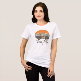 Van Life Adventure PawsT-Shirt Tri-Blend Shirt