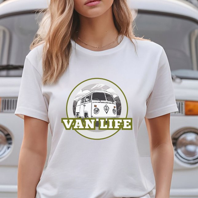 Van Life-Armee grün T-Shirt (Von Creator hochgeladen)