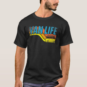 Van Life Camper Lager Retro 70er 80er Vintag Rv Ca T-Shirt