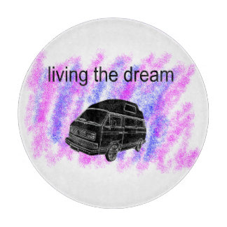 Van Life Camper van Schneidebrett