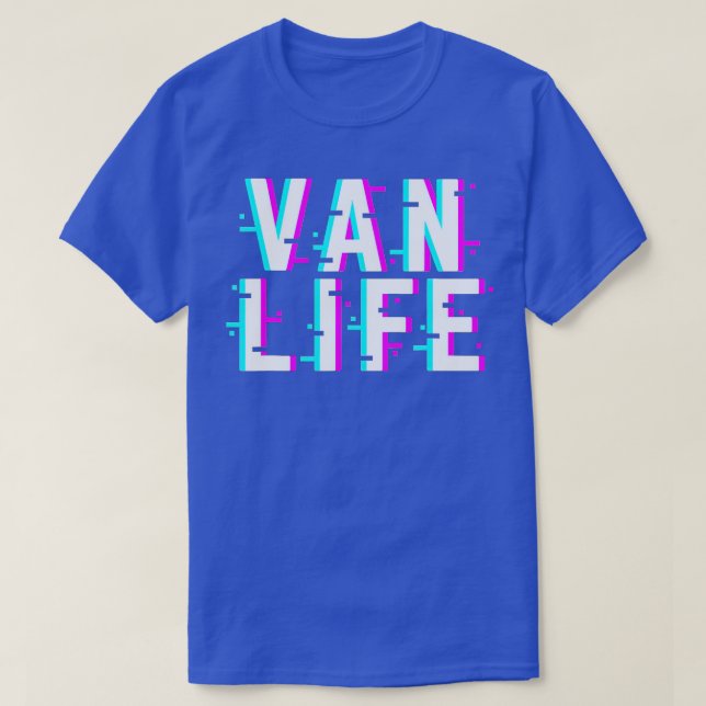 Van Life Camper Van T-Shirt (Design vorne)
