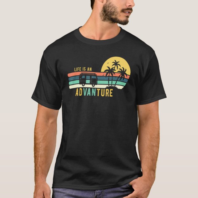 Van Life ist eine Andvanture - Vanlife Van Life T-Shirt (Vorderseite)
