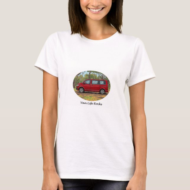 Van Life ist großartig T-Shirt (Vorderseite)