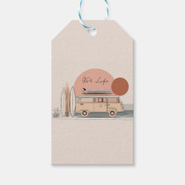 Van Life Surf Van – Retro Beach Camper Aesthetic Geschenkanhänger