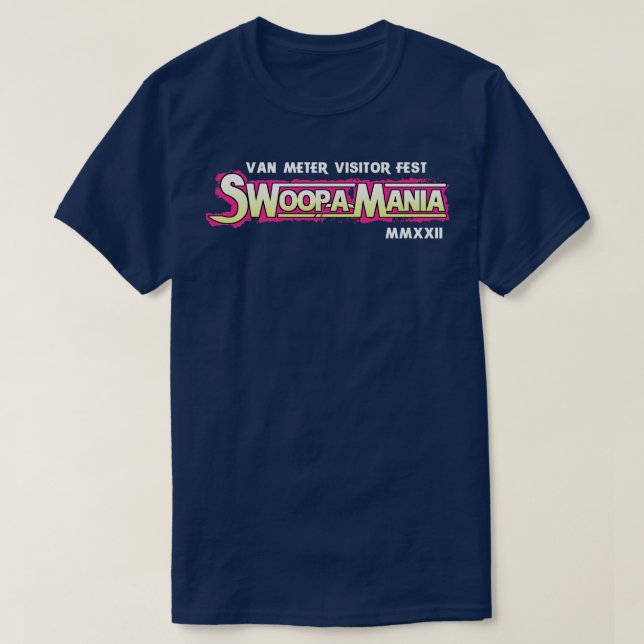 VAN METER VISITOR FESTIVAL SWOOPAMANIA IOWA TShirt (Design vorne)