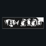 Van names travel Camping word van gogh go Autoaufkleber<br><div class="desc">Autoaufkleber für die Van-Reise-Camper und ihre künstlerisch angepassten Lieferwagen.. eine tolle Möglichkeit, 70 Grad zu jagen! Creative word play van gogh ~ van go. Mit der Option "Anpassen" können Sie die Hintergrundfarbe und die Farbe des Schriftartes so ändern, dass es sich perfekt mit Ihrem Lieferwagen verbindet!! ****Genießen Sie das Leben...</div>
