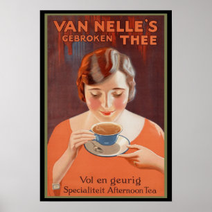 Van Nelles Tea Advertising Poster