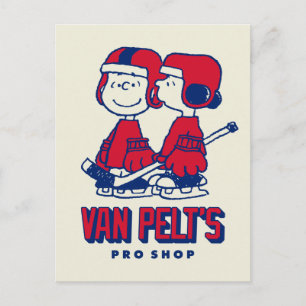 Van Pelts Hockey Club Pro Shop Muster Postkarte